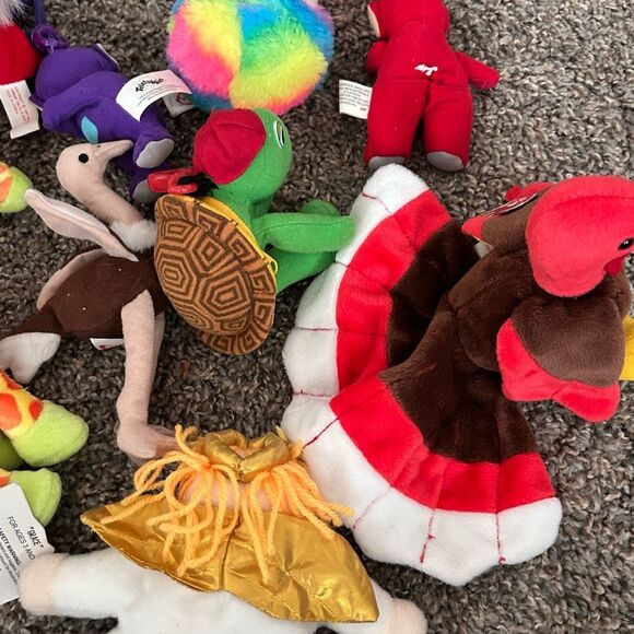 Lot of TY Beanie Babies Plush + Teletubbies Keychains Vintage Mixed Toys - Picture 5 of 14